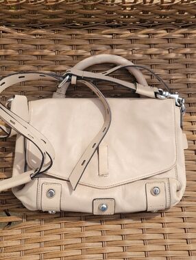 GRYSON Ellie Nude Leather Crossbody Bag